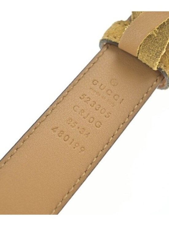 Gucci Belt Yellow